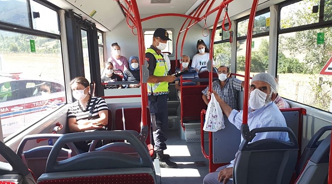 38 şoföre ceza kesildi