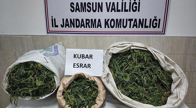 48 KİLO ESRAR ELE GEÇTİ