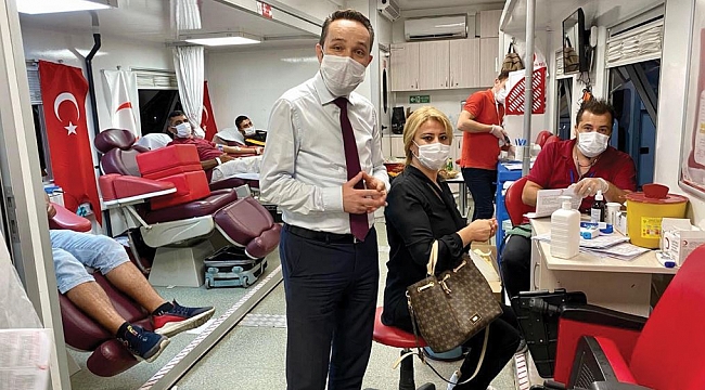 AK Parti Atakum kan bağışladı