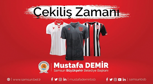 Büyükşehir’den forma çekilişi