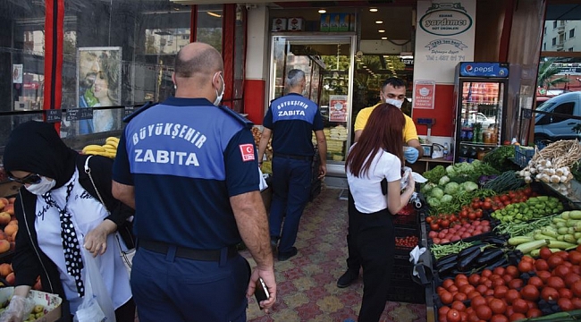 Büyükşehir’den virüs denetimi