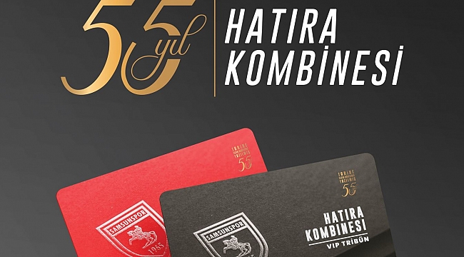 Hatıra kombineleri satışa çıkarıyor 