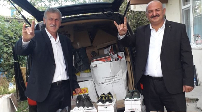 MHP’den yardım eli