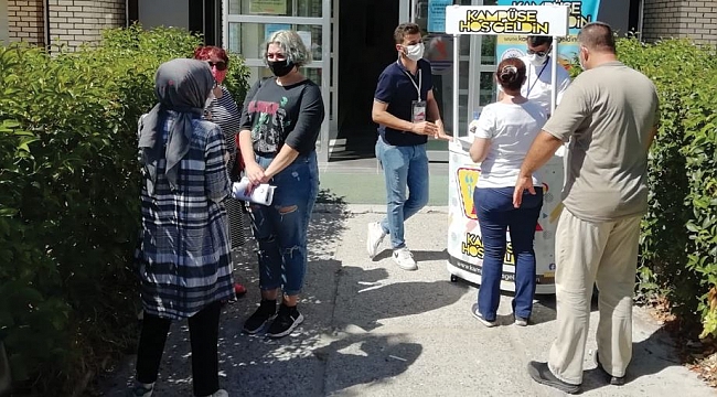 Tedbir altında karşılama