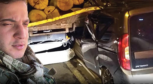 Uzman Onbaşı kazada öldü