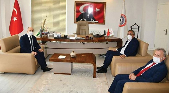 Vali Dağlı'dan SESOB'a ziyaret