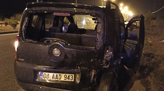 Bafra’da korkutan kaza