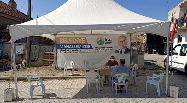 Belediye Hizmet Çadırı Toybelen’de