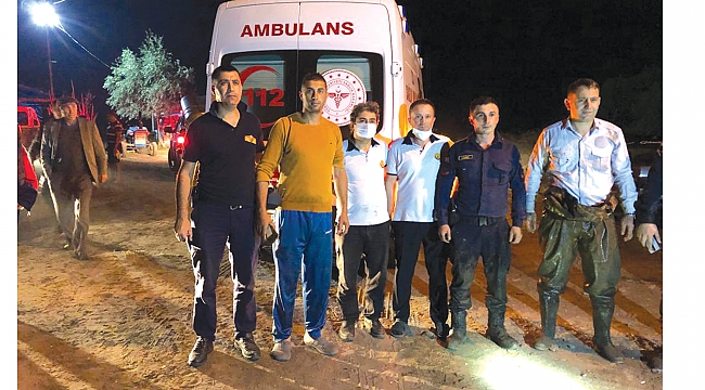 BÜYÜKŞEHİR İTFAİYESİ İMDADA YETİŞTİ