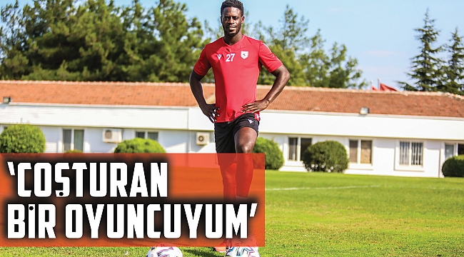 ‘Coşturan bir oyuncuyum’