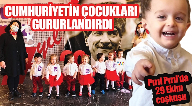 CUMHURİYETİN ÇOCUKLARI GURURLANDIRDI