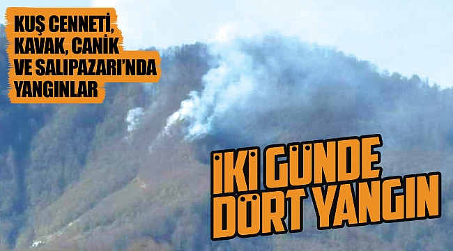 İki günde dört yangın