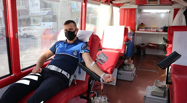 Kızılay Havza’da kan topladı