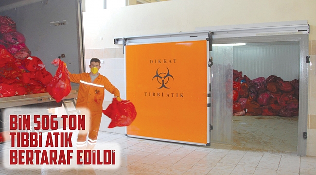 KOVİD-19 TEST ATIKLARI ZARARSIZ EVSEL ATIKLARA DÖNÜŞTÜRÜLÜYOR