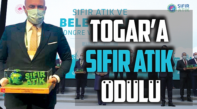 Togar’a Sıfır Atık ödülü