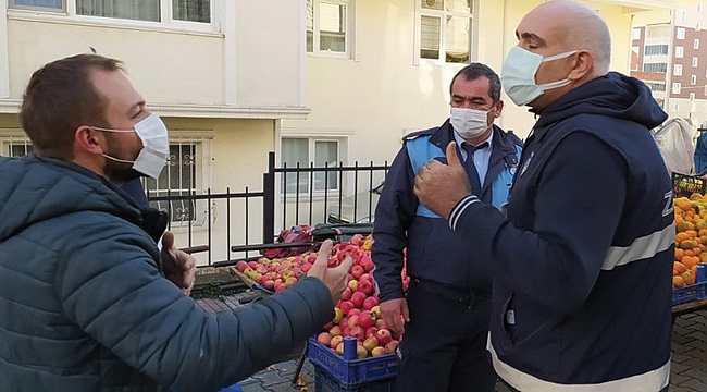 Üç pazarcıya ceza