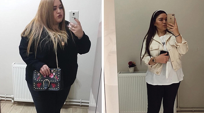 9 ayda 58 kilo verdi