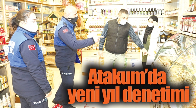 Atakum’da yeni yıl denetimi