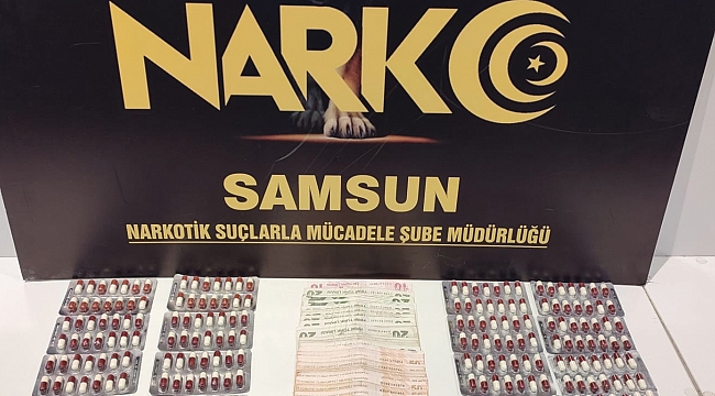 Canik’te uyuşturucu operasyonu