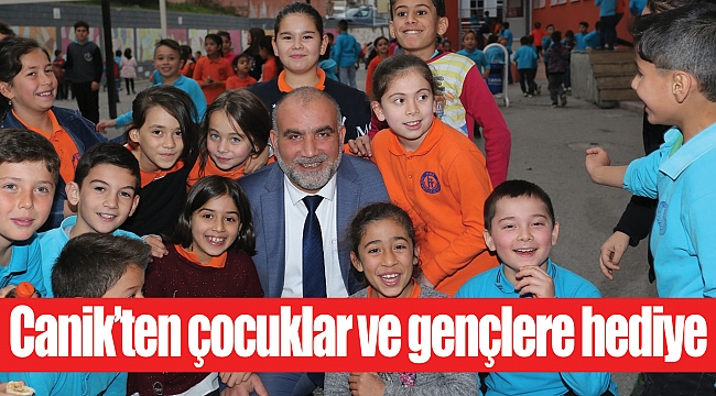 Canik’ten çocuklar ve gençlere hediye