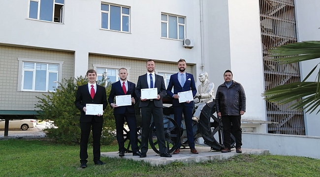 Çek’ler stajlarını tamamladı  