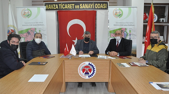 Havza’da imzalar atıldı