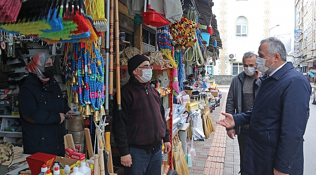 Her zaman esnafımızın yanındayız