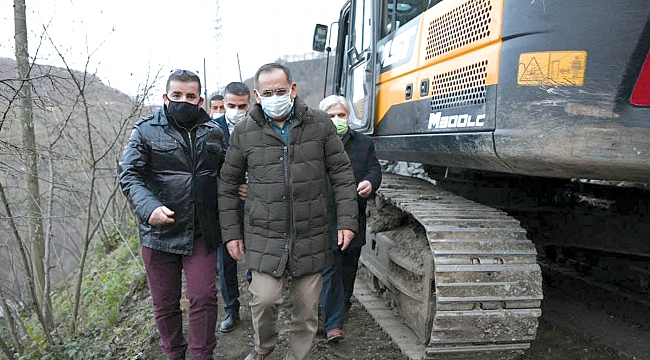 İlçe ilçe yatırımları takip ediyor