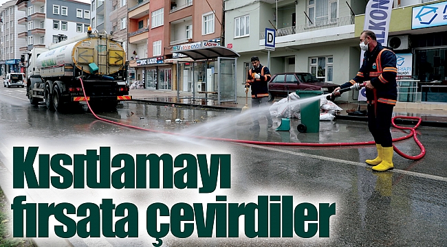 Kısıtlamayı fırsata çevirdiler