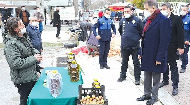Pazar yerlerinde önlemleri artırdı