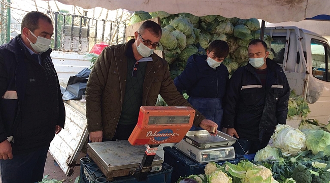 Pazarda terazi denetimi