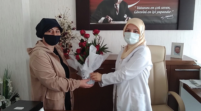 Sağlık çalışanlarına jest 