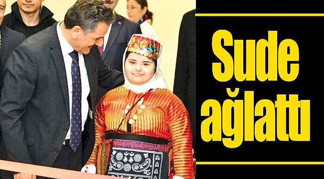 Sude ağlattı 