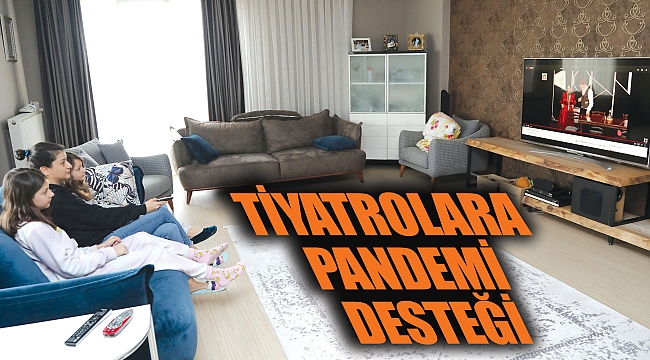 Tiyatrolara pandemi desteği