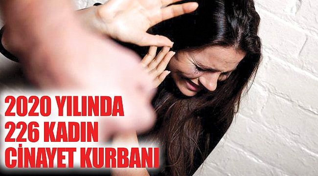 2020 yılında 226 kadın cinayet kurbanı 