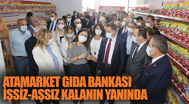 AtaMarket Gıda Bankası işsiz-aşsız kalanın yanında