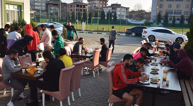 Çarşambaspor’da mangal keyfi