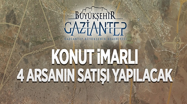GAZİANTEP BÜYÜKŞEHİR BELEDİYE BAŞKANLIĞINDAN
