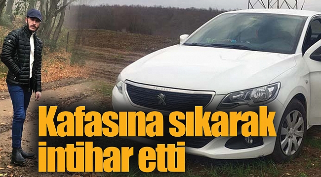 Kafasına sıkarak intihar etti