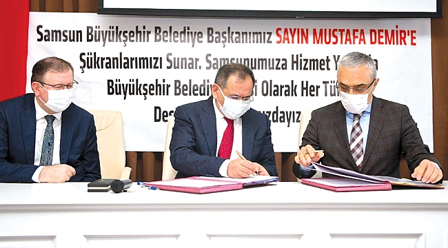 Samsun Büyükşehir çalışanlarına yüzde 13 zam