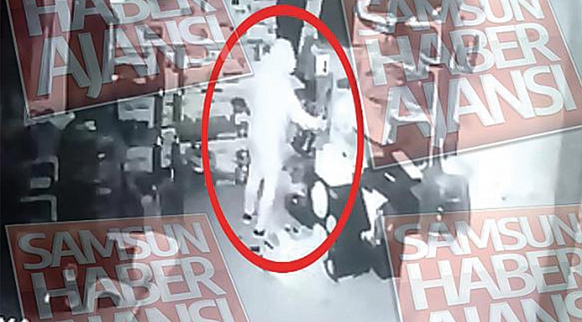 Samsun'da 7 gün boyunca aynı dükkanı soydu