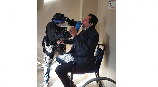 Servisçiler test oldu