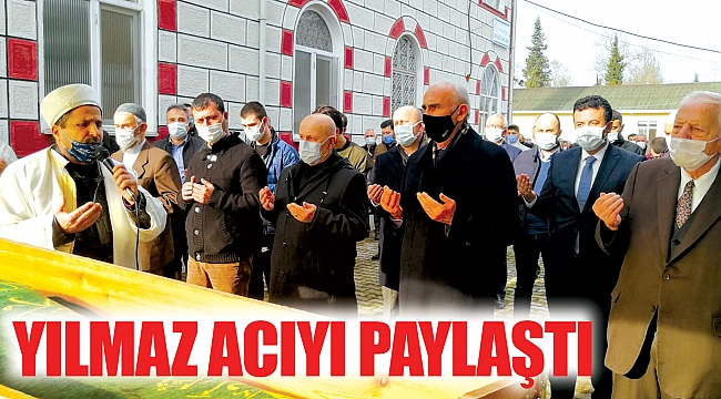 Yılmaz acıyı paylaştı