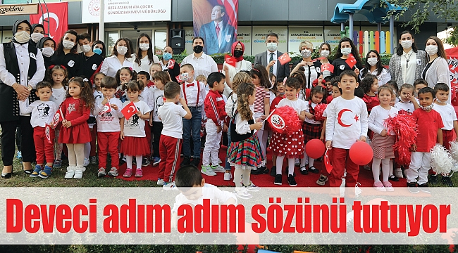 Deveci adım adım sözünü tutuyor