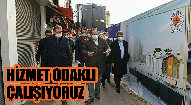 Hizmet odaklı çalışıyoruz