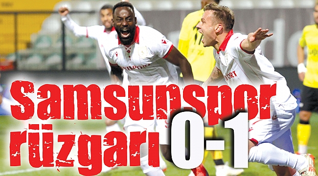 Samsunspor rüzgarı 0-1