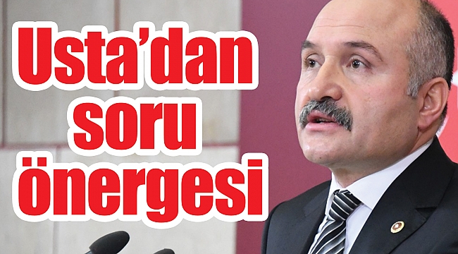 Usta’da soru önergesi