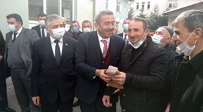 Vezirköprü'de pancar üreticilerine ödeme