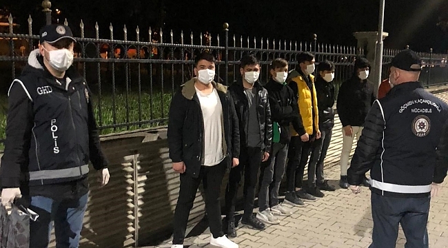 7 kaçak göçmen daha yakalandı