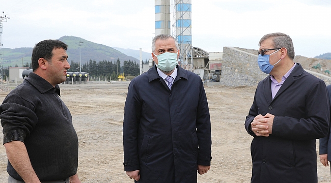 Beton santrali ilçe için ciddi kazanım